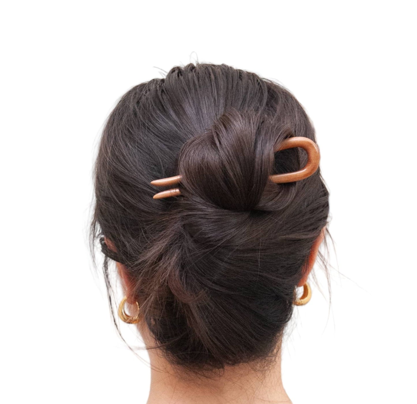 Wood Minimal Hair Stick