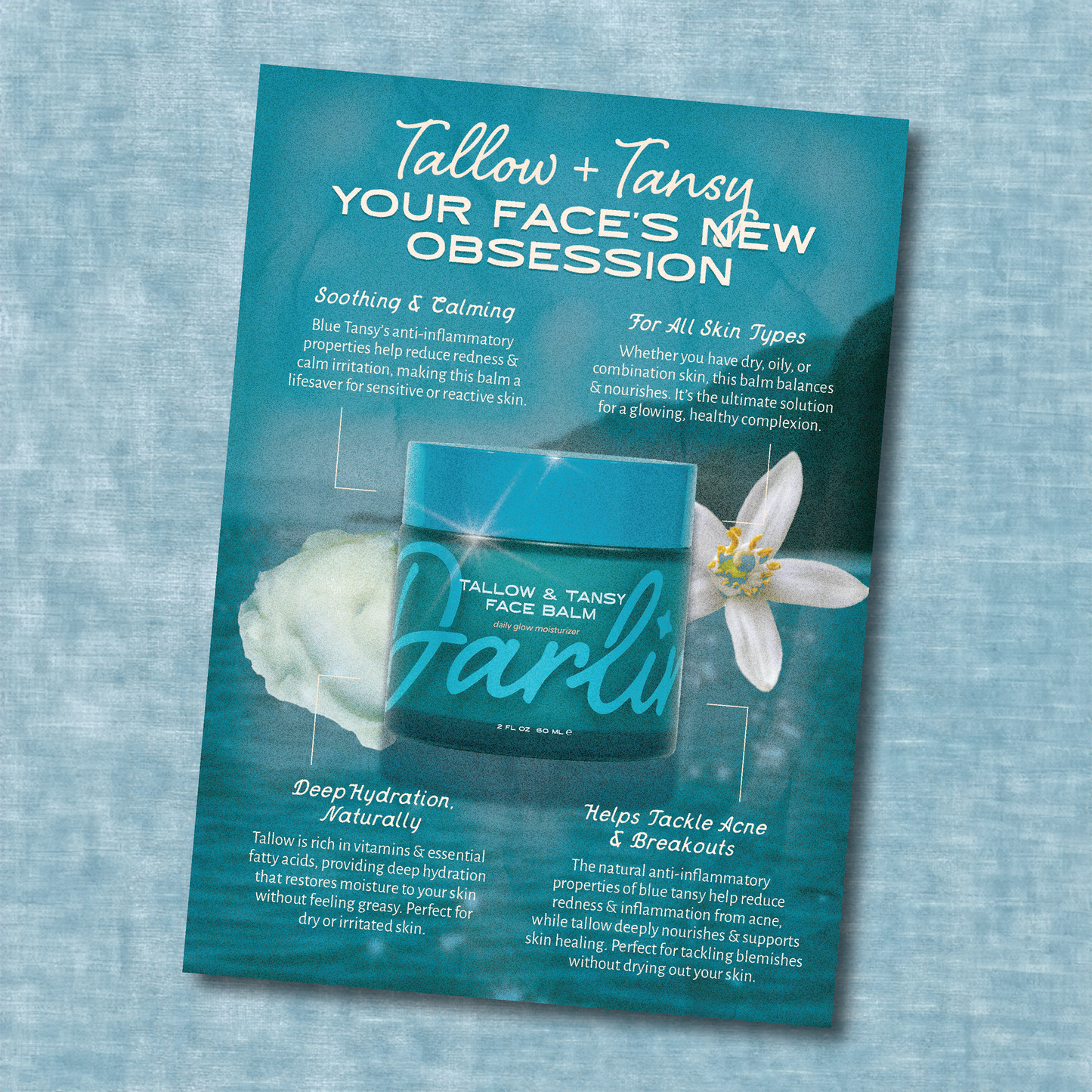 Tallow Face Balm
