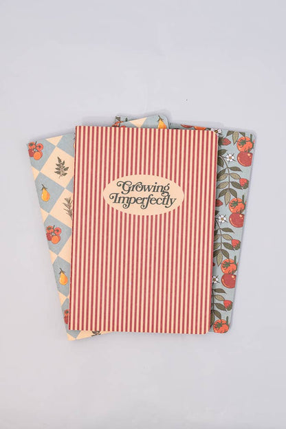 Notebook Set Lined Paper - Growing Imperfectly