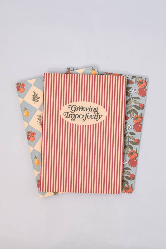 Notebook Set Lined Paper - Growing Imperfectly