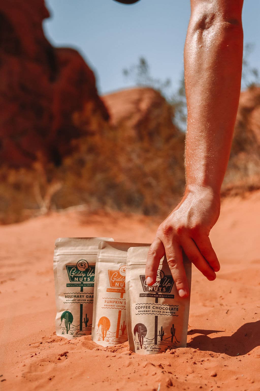 Rosemary Garlic Almonds