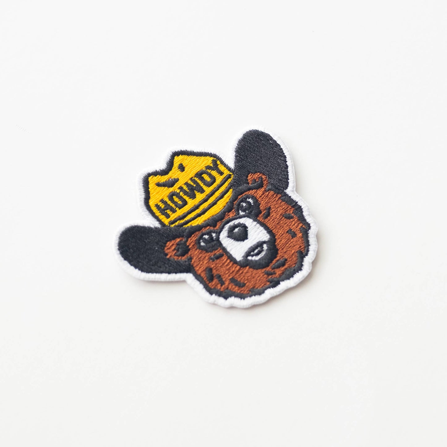 Howdy the Bear Embroidered Iron-On Patch