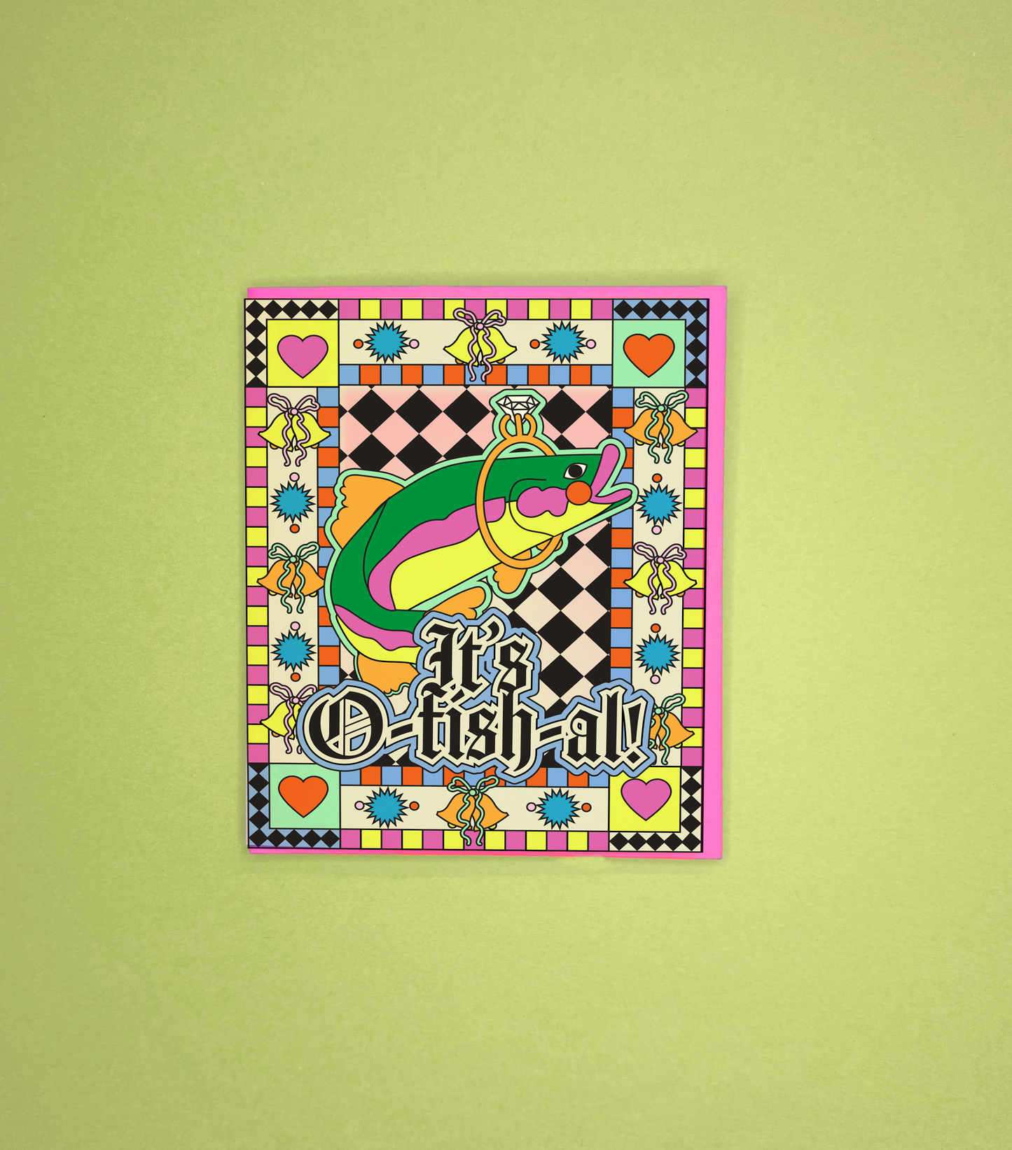 It's O-fish-al Greeting Card