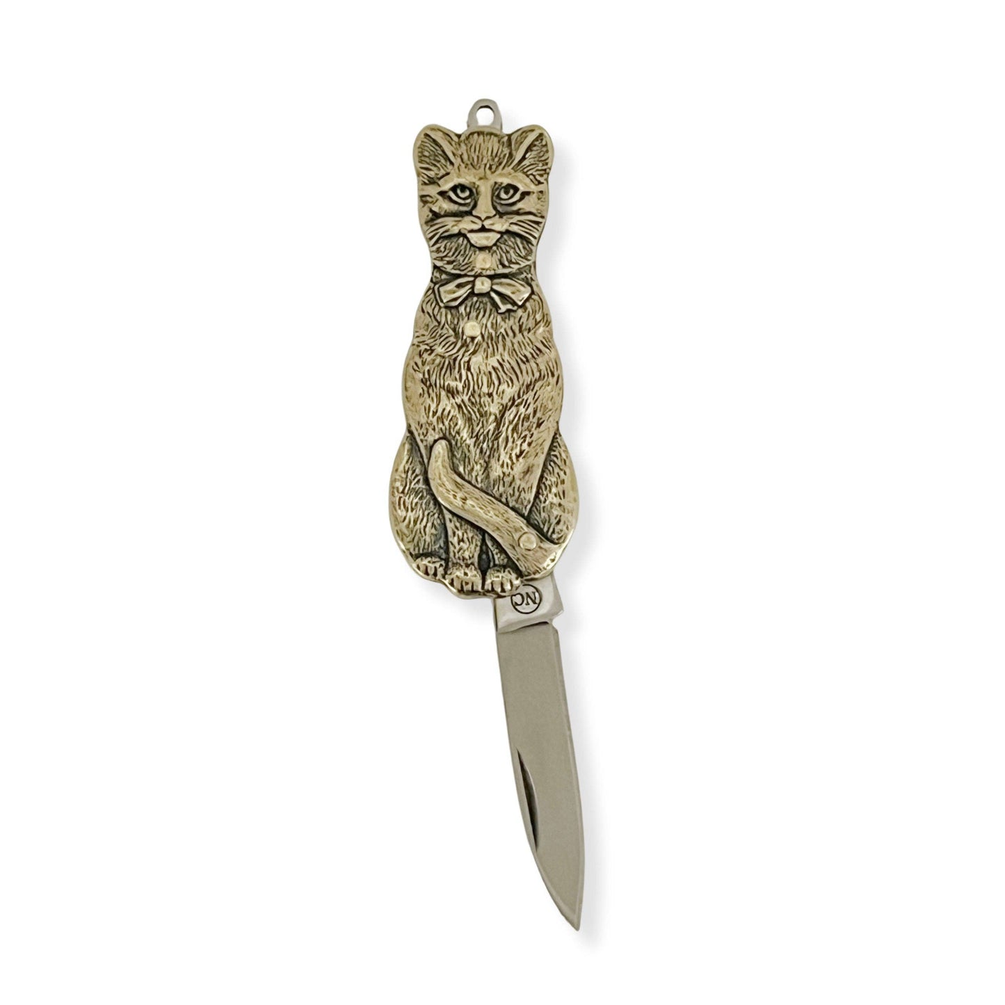 Cat Brass Pocket Knife