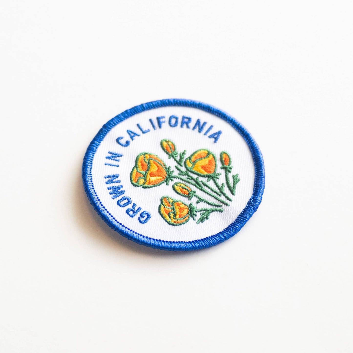 Grown In Californ Iron-On Patch