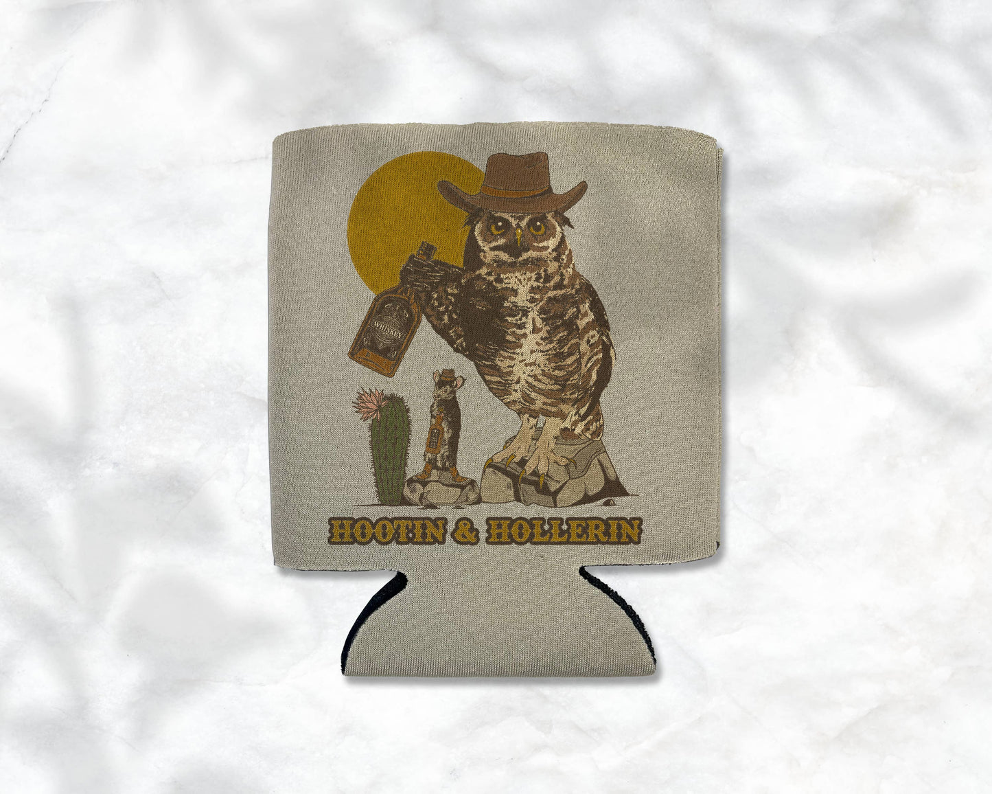 Hootin Owl Koozie