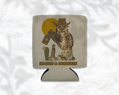 Hootin Owl Koozie
