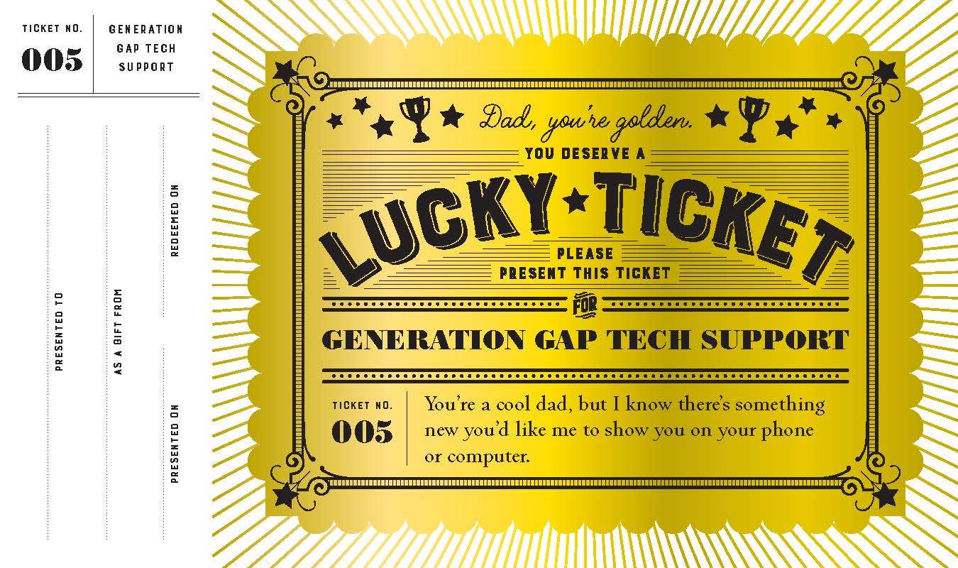 Lucky Tickets for Dad