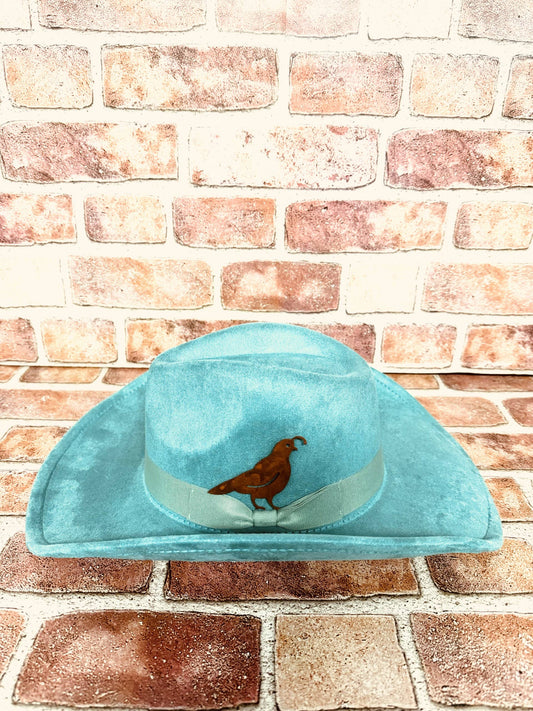 Quail Metal Hat Pin