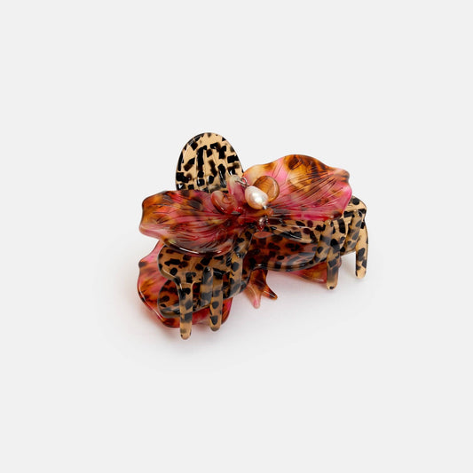 Orchid Claw Clip