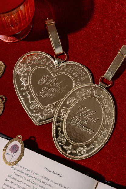 Lovely Locket Luggage Tag Set
