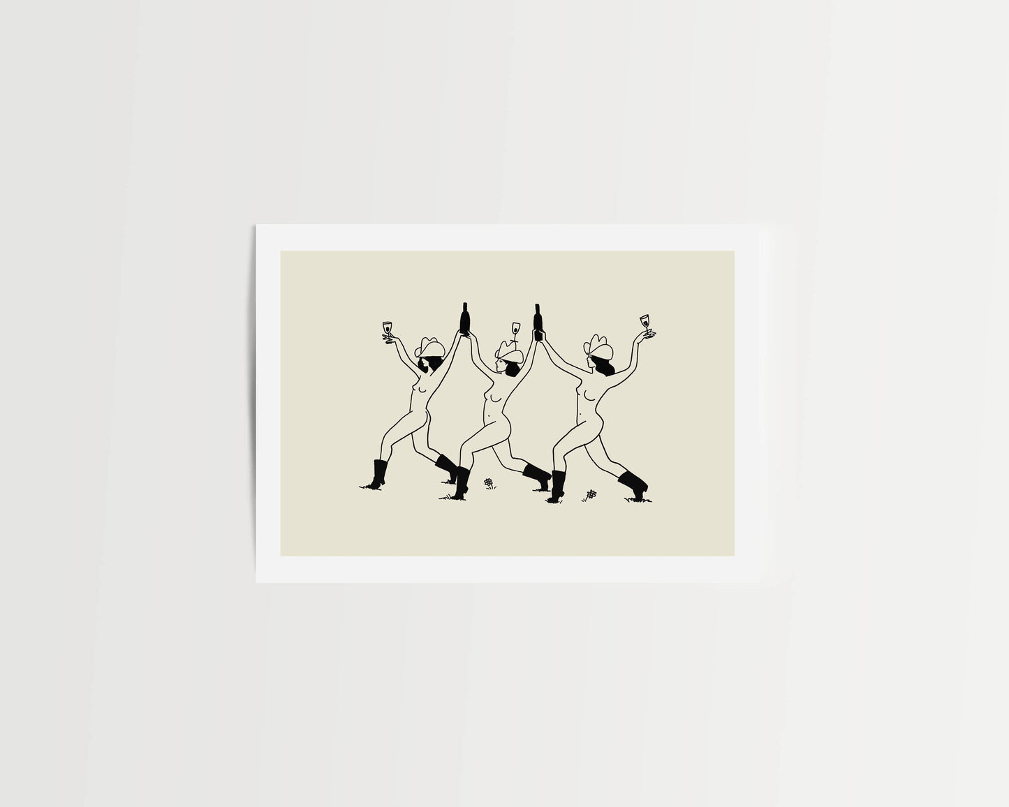 Western Wine Art Print