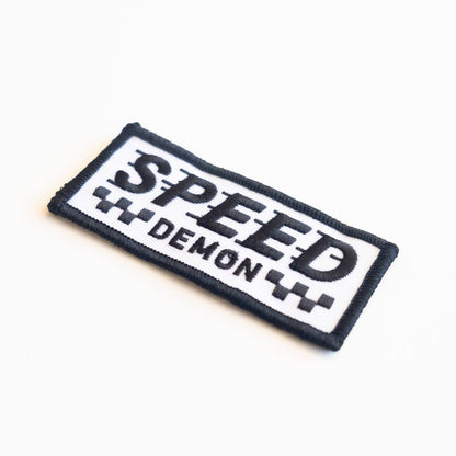 Speed Demon Iron-On Patch