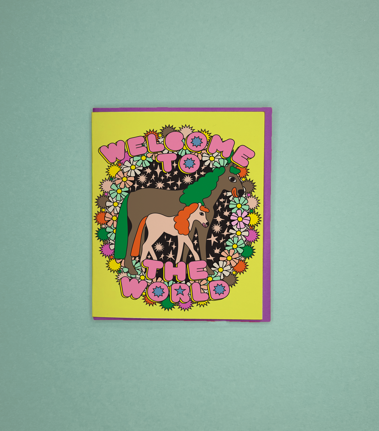 Welcome To The World Greeting Card
