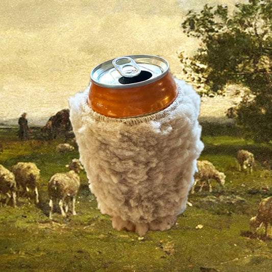 Locally Made Sheepskin Koozie