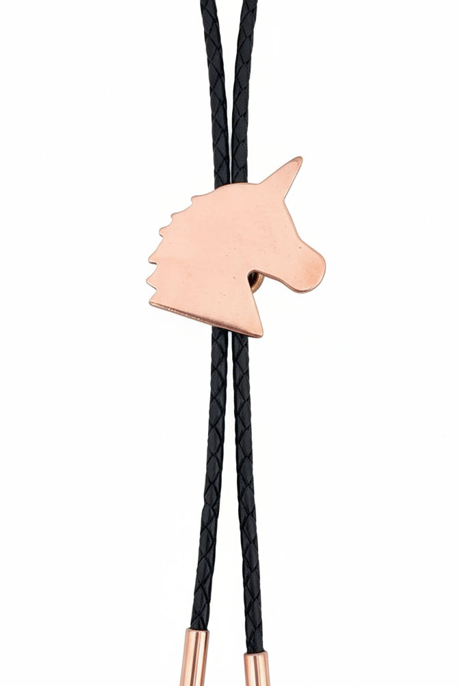 unicorn bolo tie