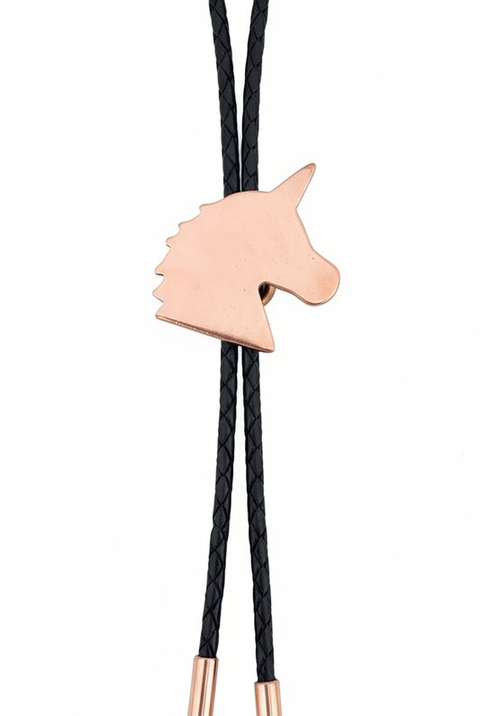 unicorn bolo tie